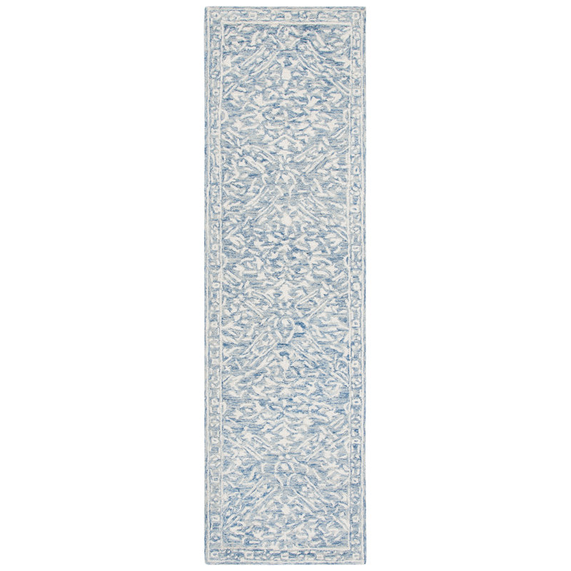 Lauren Ralph Lauren Olivier HandTufted Wool Blue/Ivory Area Rug